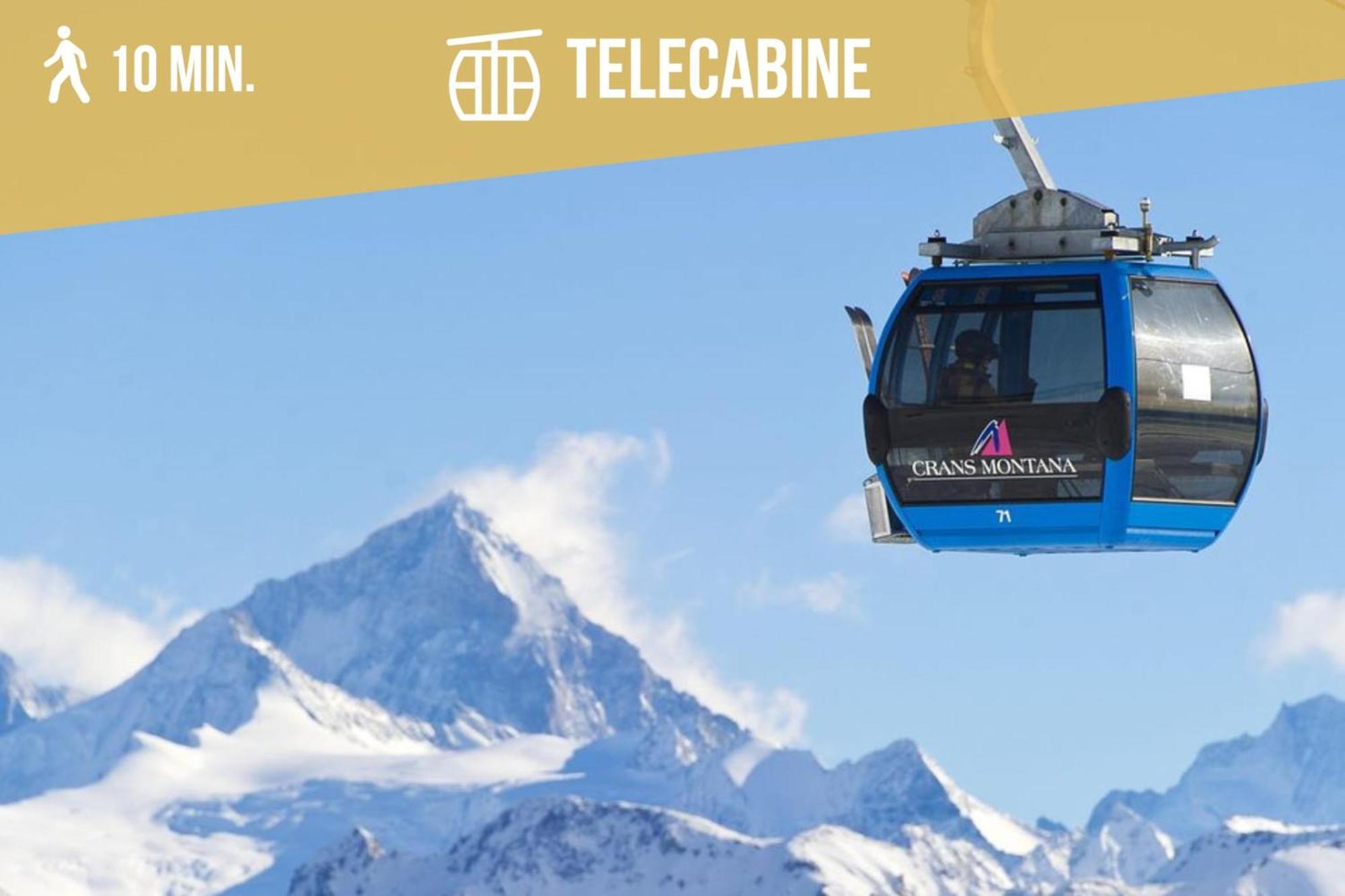 Plein Ciel I Balcony I Close To Cable Cars I Car Park クラン エクステリア 写真
